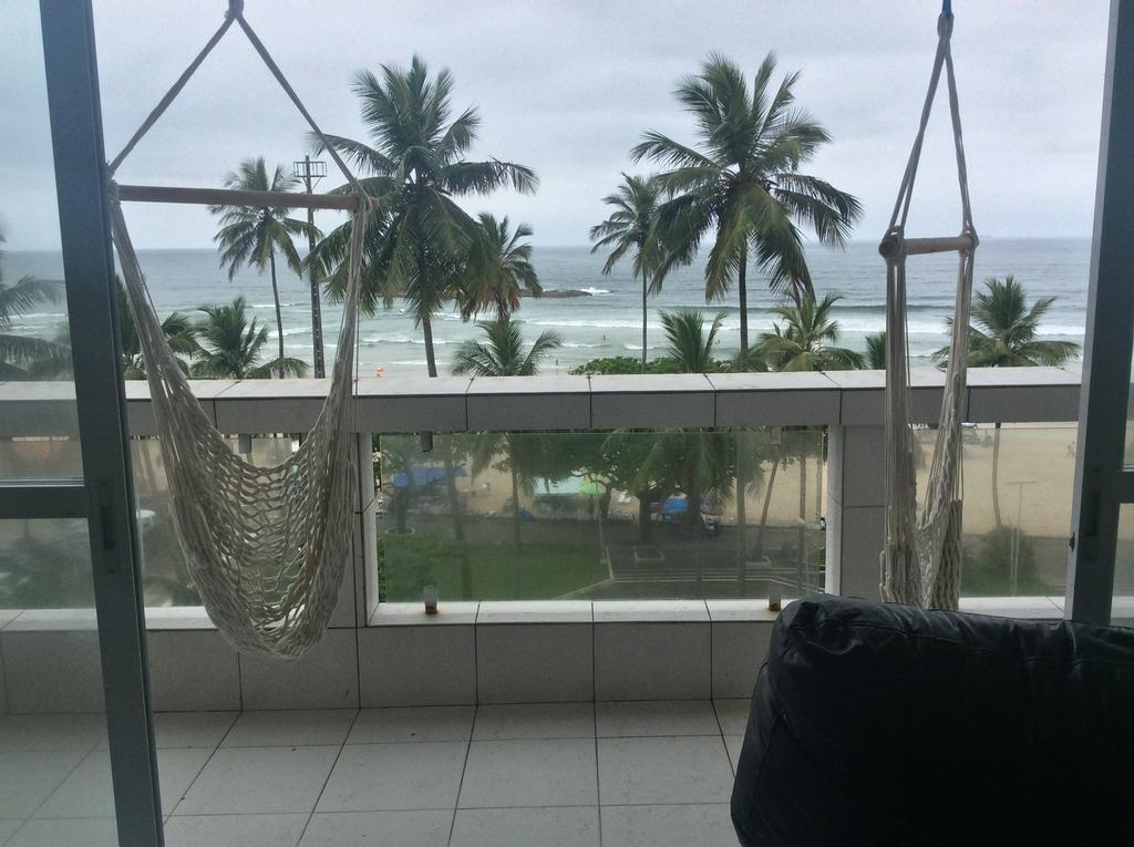 Pitangueiras Frente Total Mar Pe Na Areia Apartman Guarujá Kültér fotó